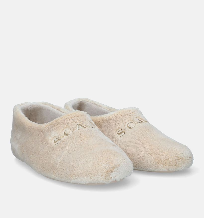 Scapa Beige Pantoffels voor dames (332657)