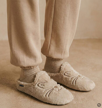 River Woods Pantoffels Beige/Grijs