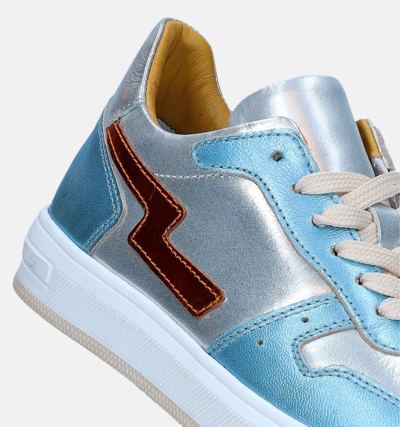 Milo & Mila Zilveren Sneakers voor meisjes (345111)