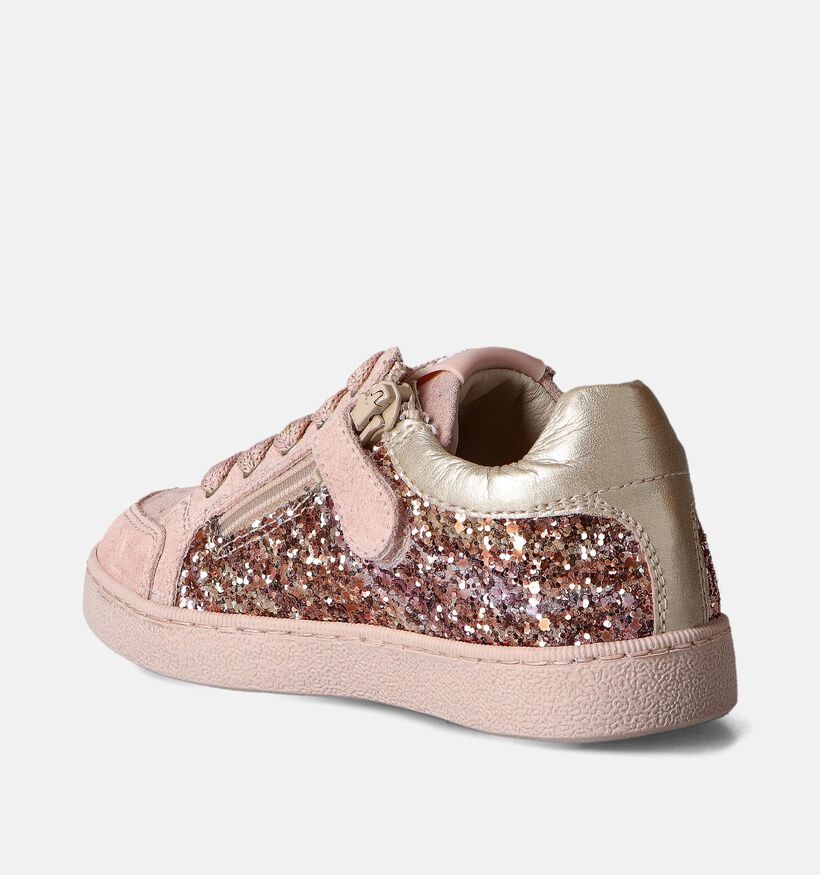 STONES and BONES Ravid Baskets basses en Rose pour filles (358292) - pour semelles orthopédiques