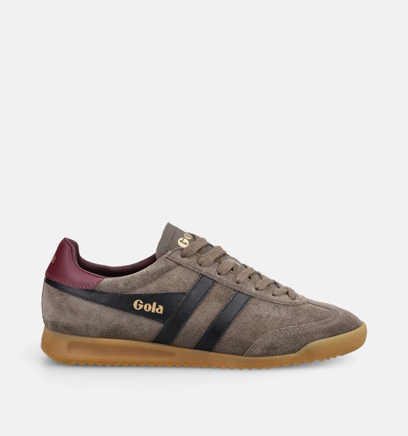 Gola Torpedo Low Baskets en Vert pour hommes (376429) - pour semelles orthop&eacute;diques