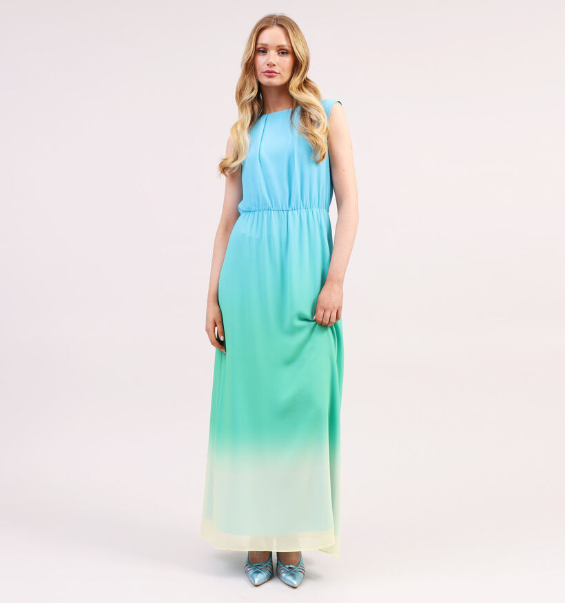 comma Robe maxi en Bleu (327317)