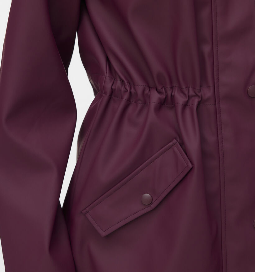 Vero Moda Malou Manteau long en Bordeaux pour femmes (377621)