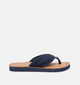 Tommy Hilfiger Ltr Footbed Summer Blauwe Slippers voor dames (368618)