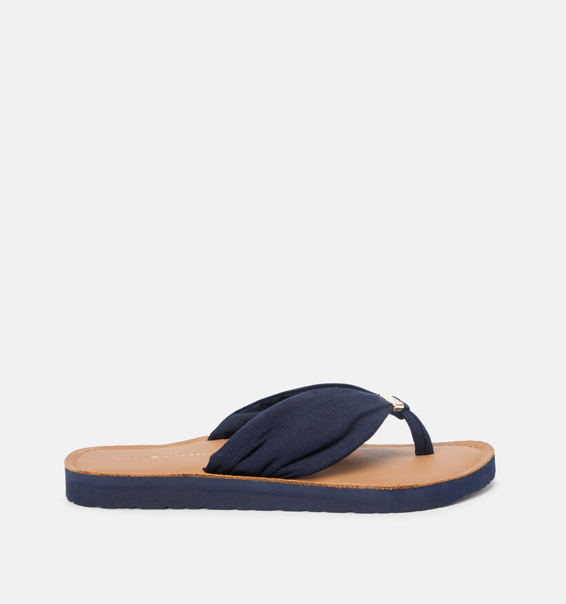 Tommy Hilfiger Ltr Footbed Summer Blauwe Slippers voor dames (368618)