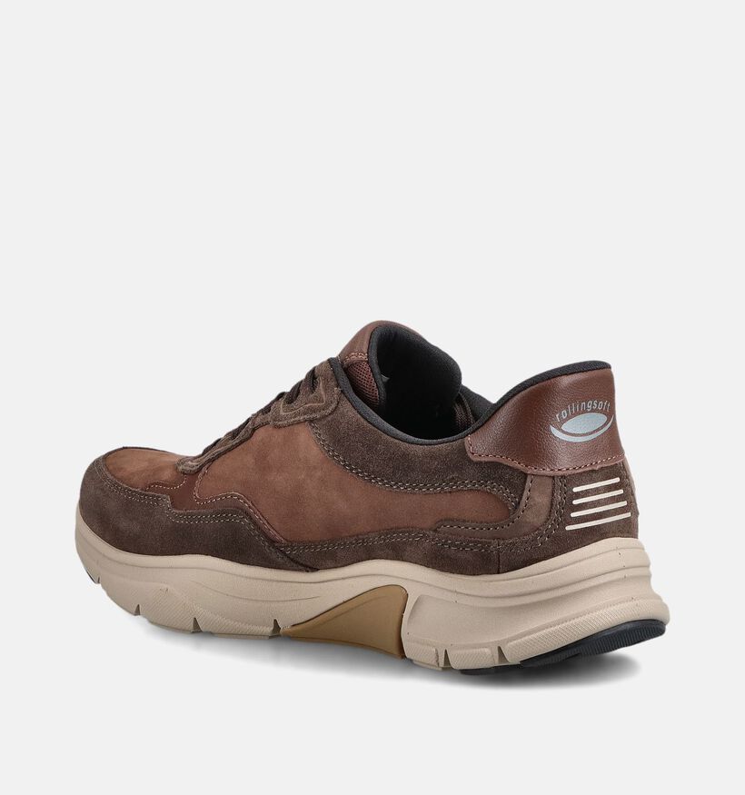 Gabor Rollingsoft Chaussures confort en Marron pour hommes (380909) - pour semelles orthop&eacute;diques