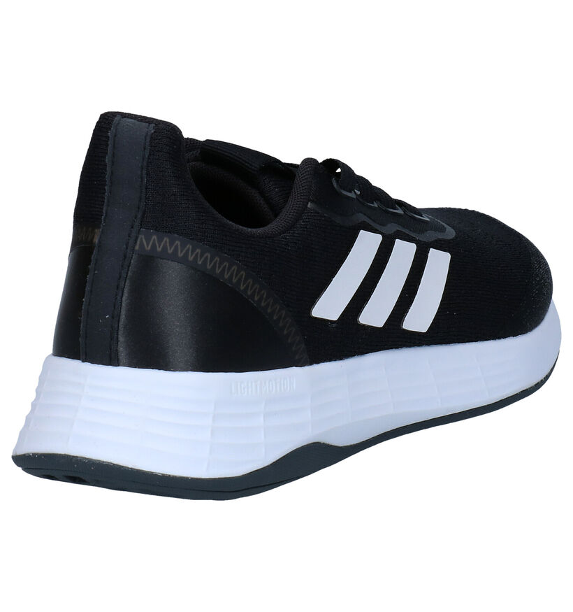 adidas QT Racer Zwarte Sneakers voor dames (290834) - geschikt voor steunzolen