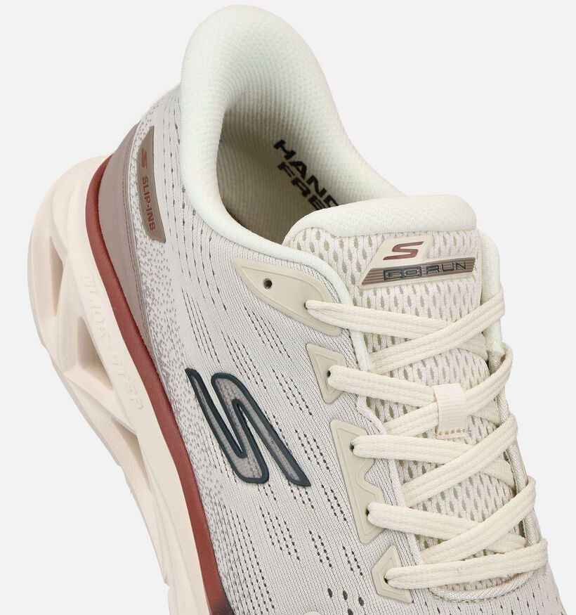 Skechers Glide-Step Vortex Ecru Sneakers voor heren (375631)