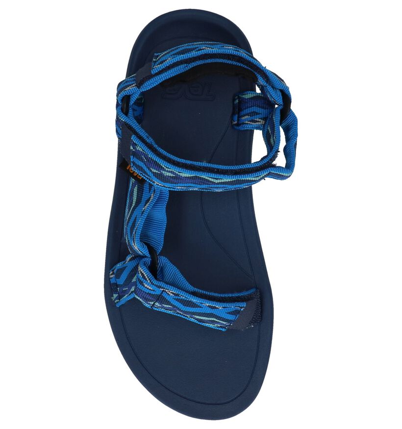 Teva Hurricane Blauwe Sandalen in stof (286623)