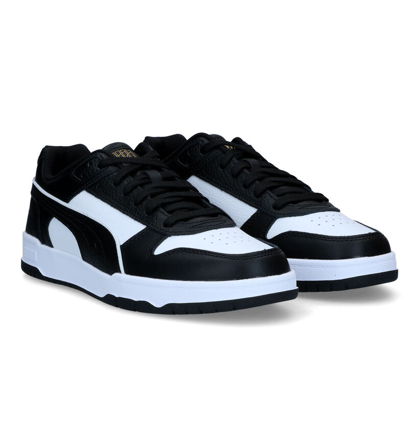 Puma RBD Game Low Baskets en Bleu pour hommes (350306) - pour semelles orthopédiques