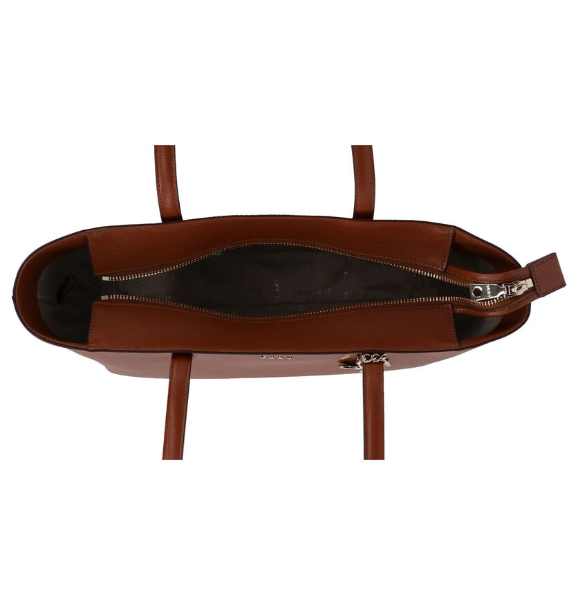 DKNY Sac Bandoulière en Cognac en verni (281765)