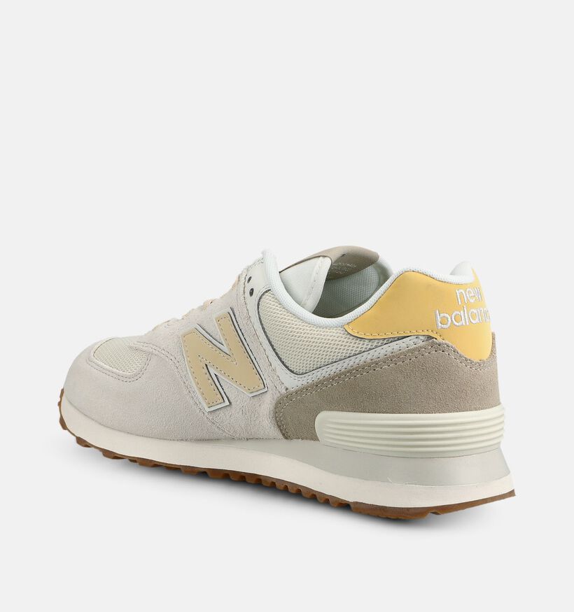 New Balance 574 Beige Sneakers voor dames (374982) - geschikt voor steunzolen