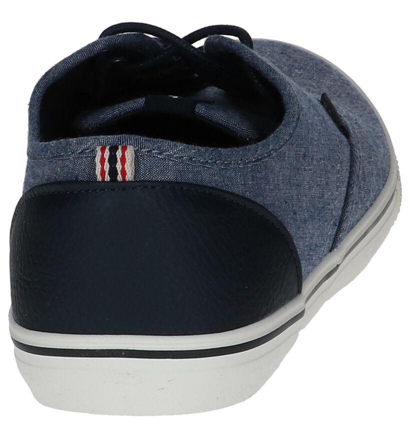 Jack & Jones Heath Zwarte Veterschoenen in stof (264322)