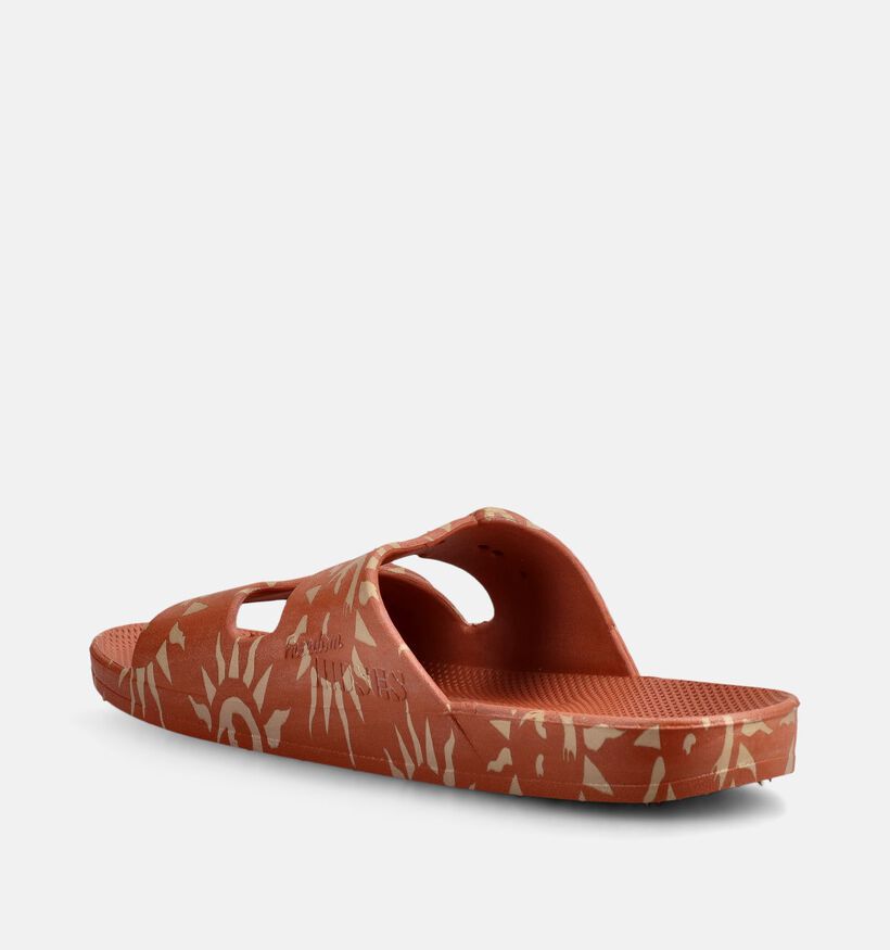 Freedom Moses Original Fancy Sun Bruine Slippers voor dames (370842)