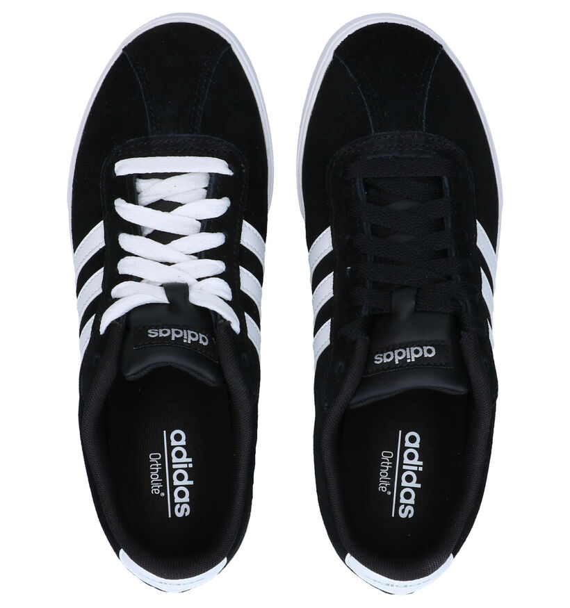 adidas Courtset Baskets en Gris en cuir (276455)