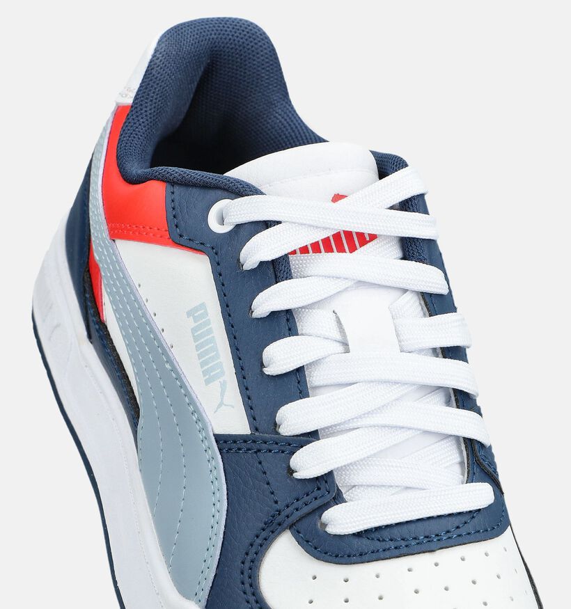 Puma Caven III Block Baskets basses en Bleu pour gar&ccedil;ons (375569) - pour semelles orthop&eacute;diques