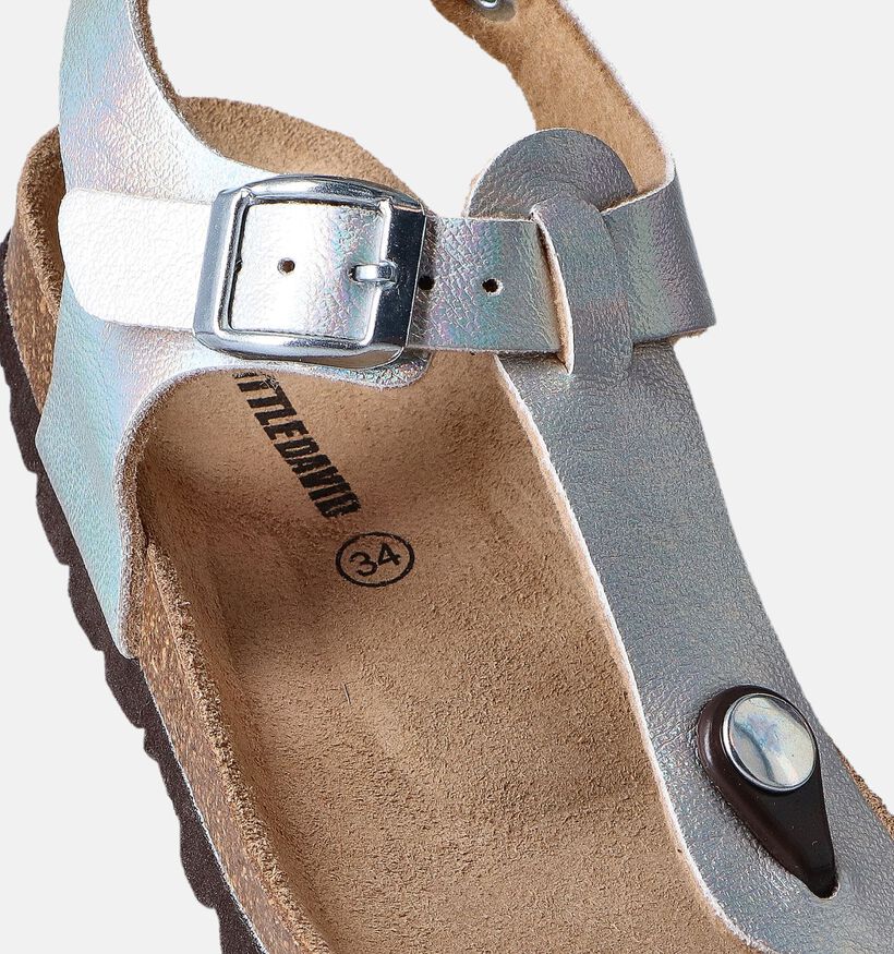Little David Milano 2 Zilveren Sandalen voor meisjes (356094)