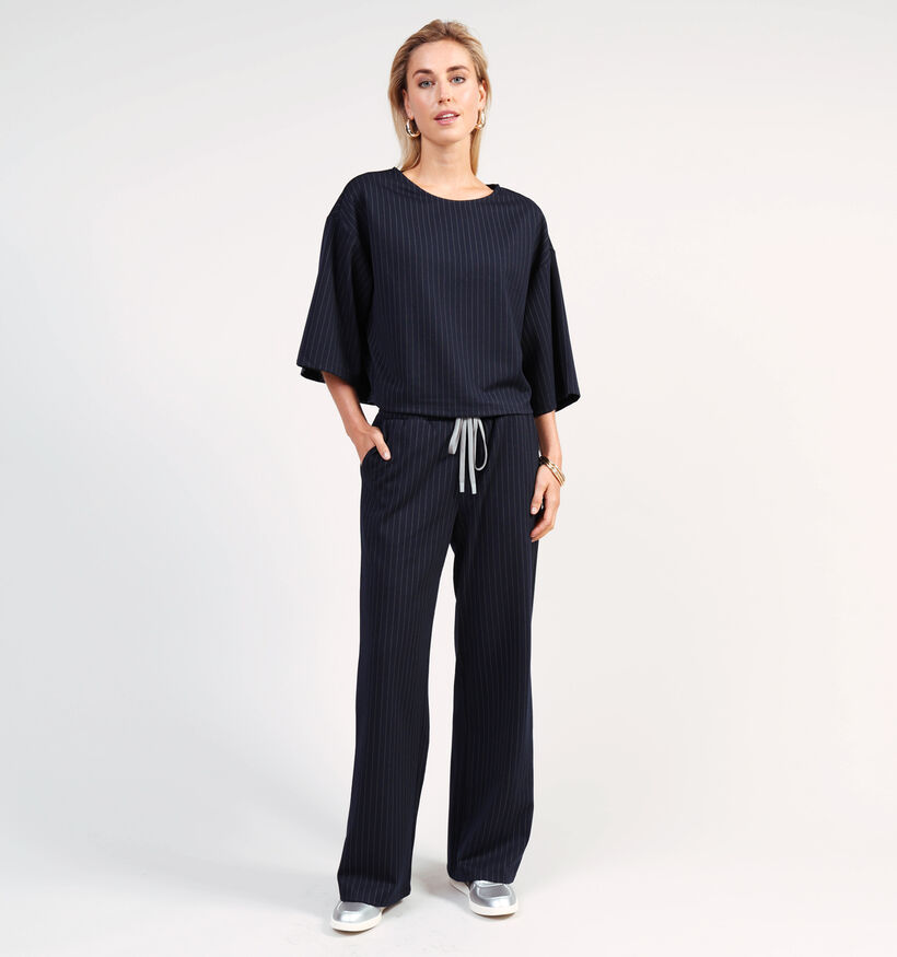 Vila Keya 3/4 Top Donkerblauwe T-shirt voor dames (364091)