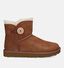 UGG Mini Bailey Bottes en Cognac pour femmes (329263)