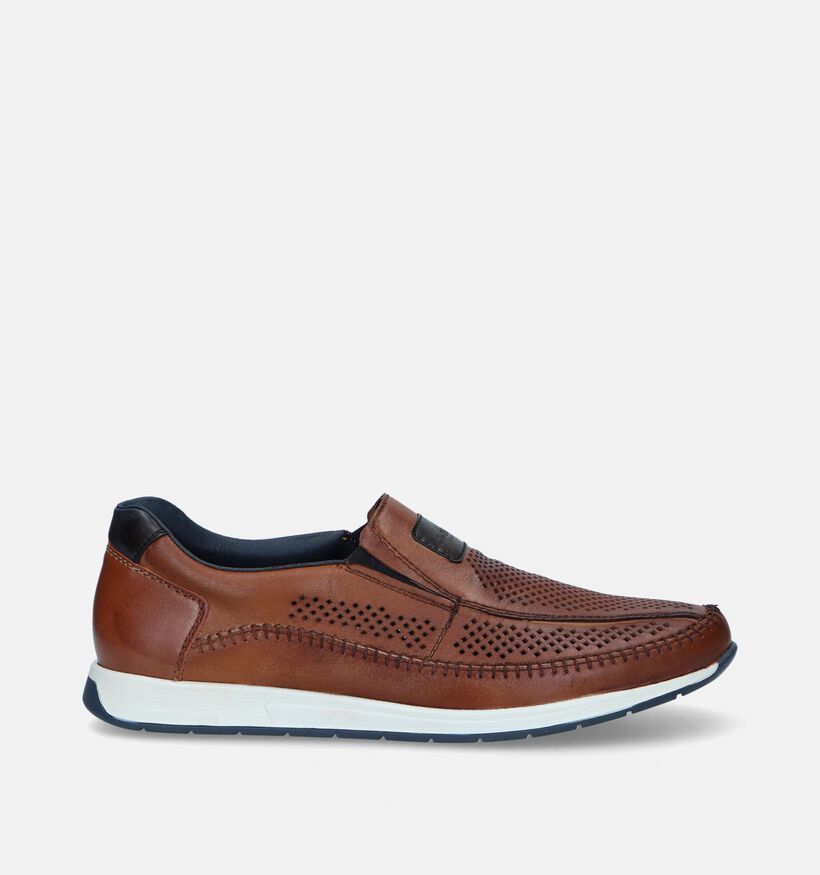 Rieker Chaussures à enfiler en Cognac pour hommes (339186)