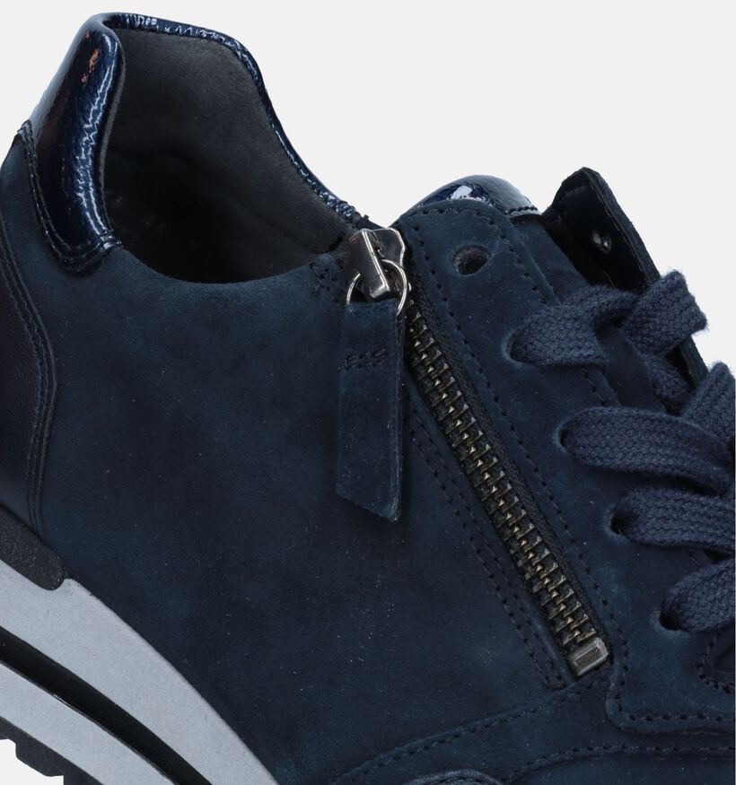 Gabor OptiFit Groene Sneakers voor dames (331148) - geschikt voor steunzolen