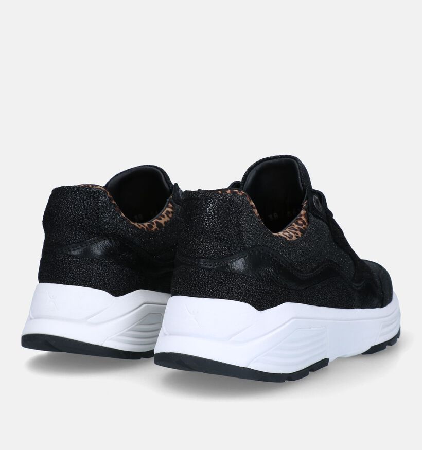 Xsensible Golden Gate Zwarte Sneakers voor dames (332378) - geschikt voor steunzolen