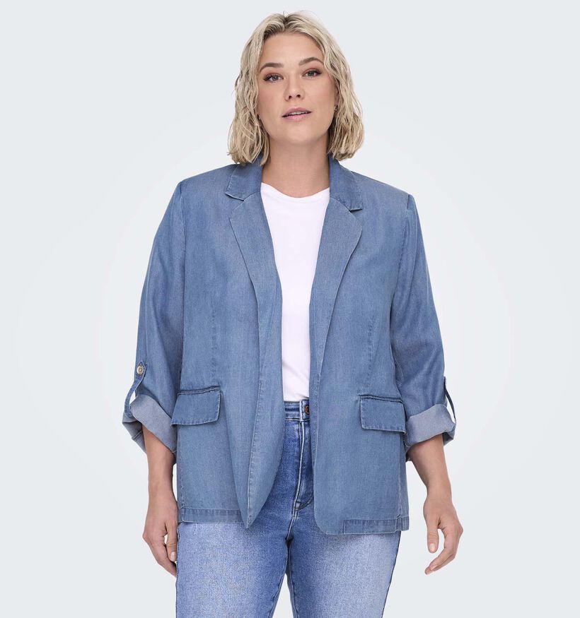 ONLY Carmakoma Charis Blazer en Bleu pour femmes (351429)