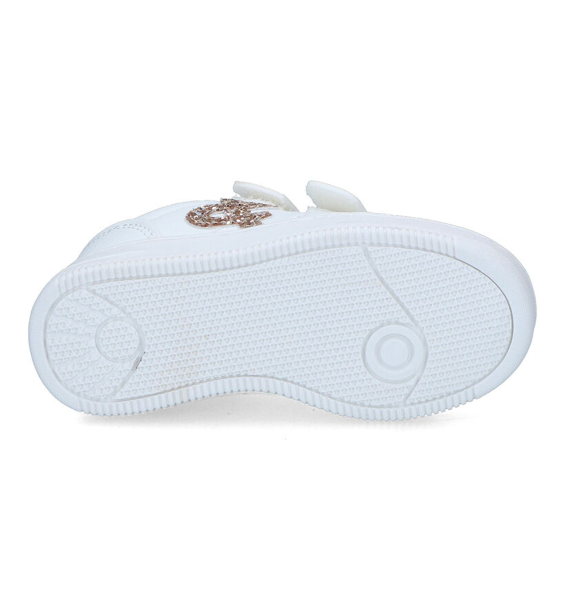 Milo & Mila Witte Velcroschoenen voor meisjes (320751)
