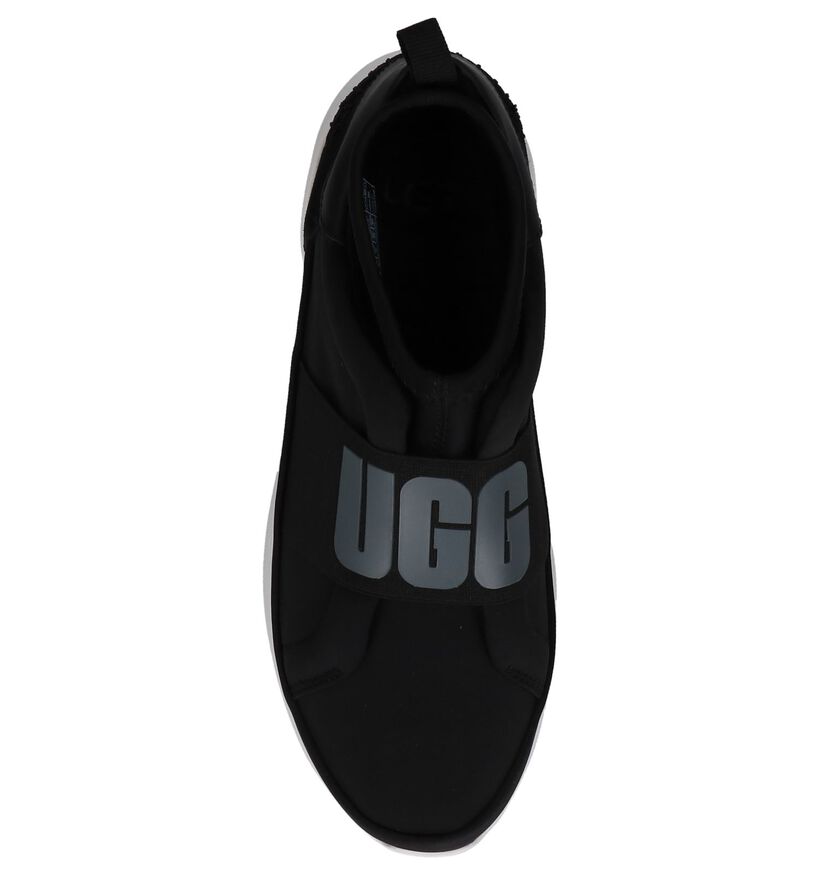 UGG Baskets slip-on en Noir en textile (223600)