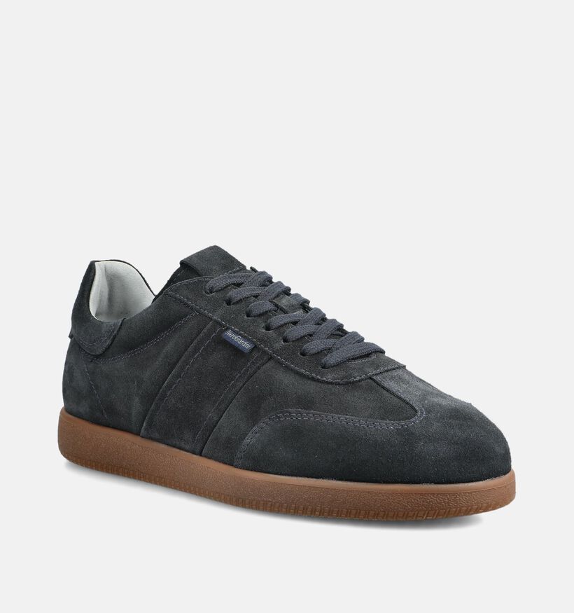 NeroGiardini Chaussures plates en Bleu fonc&eacute; pour hommes (382164) - pour semelles orthop&eacute;diques
