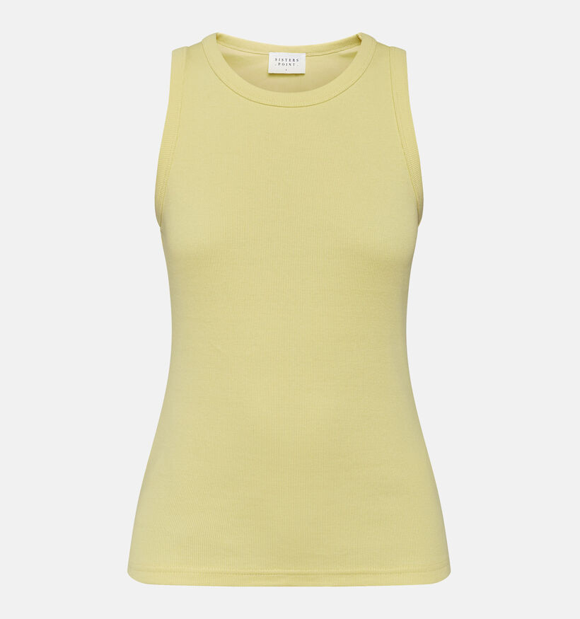 SISTERS POINT Eike Débardeur en Jaune pour femmes (363319)