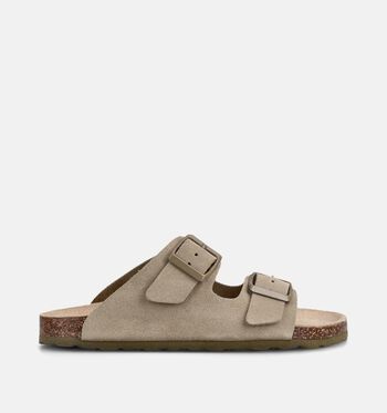 Milo & Mila Nu-pieds Beige/Marron