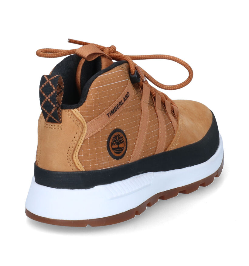 Timberland Euro Tracker Super OX Bottines en camel pour garçons (313057) - pour semelles orthopédiques