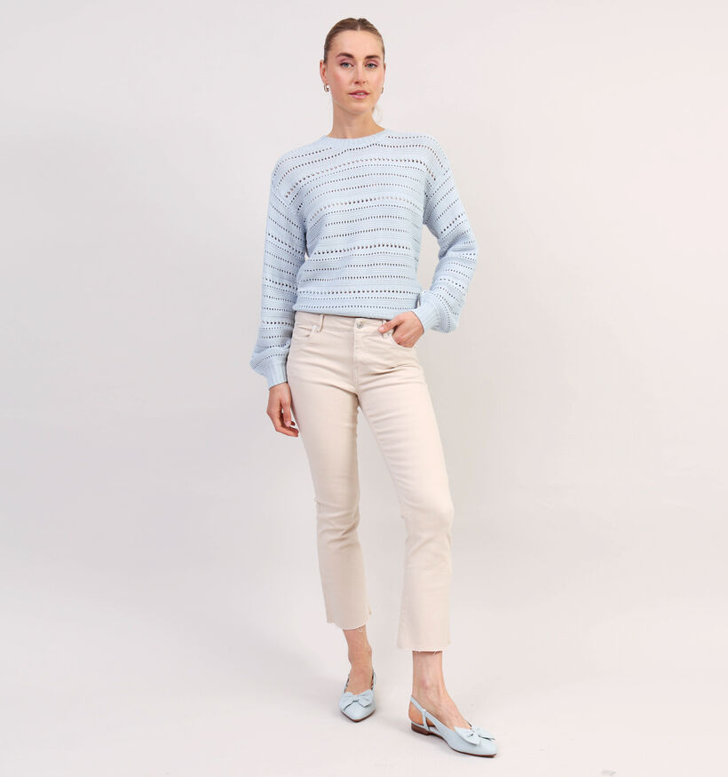 Vero Moda Wild Sheila Pantalon en Beige L30 pour femmes (353142)