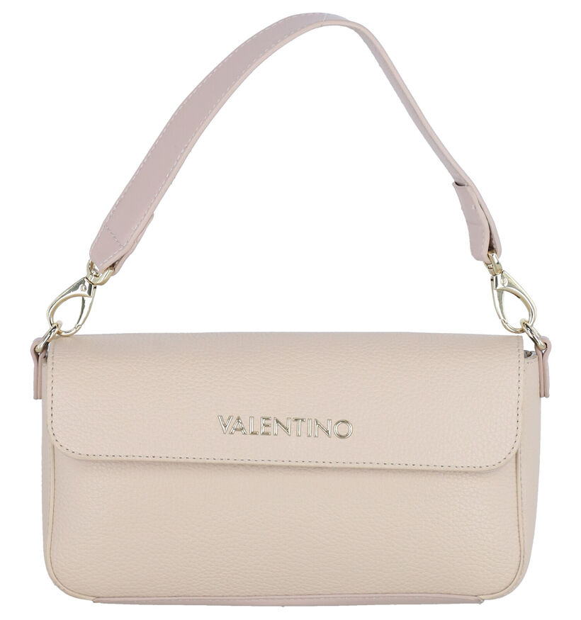 Valentino Handbags Alexia Beige Schoudertas in kunstleer (290879)