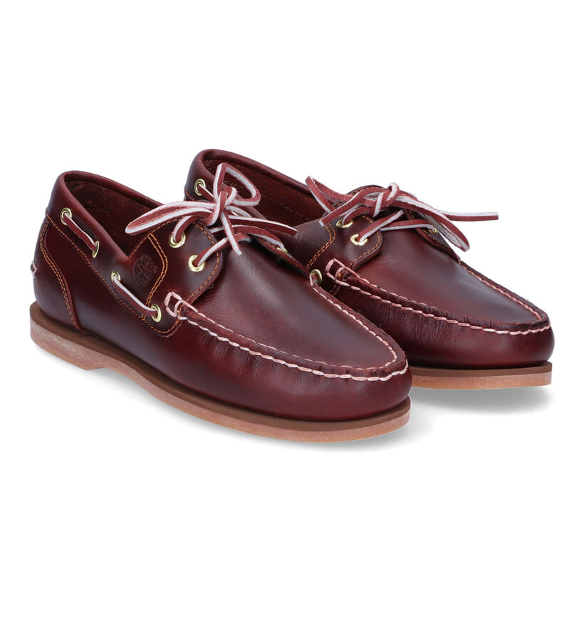 Timberland Classic Boat Amherst Bruine Bootschoenen in leer (303672)