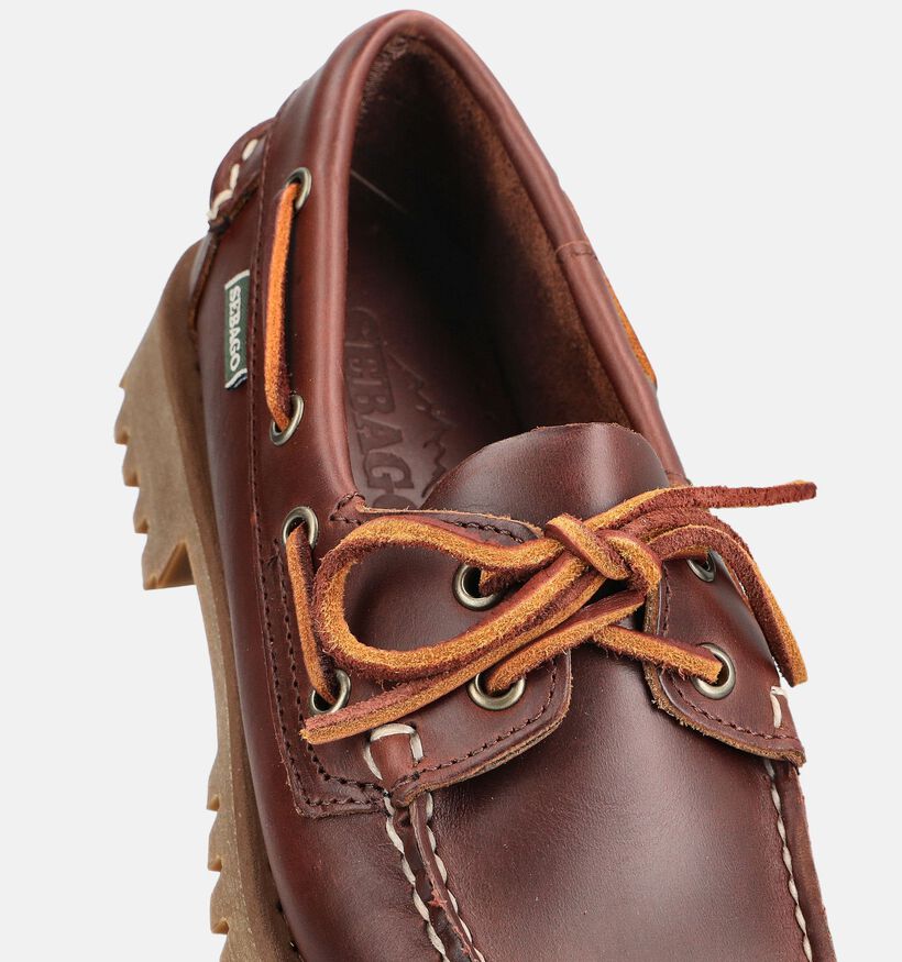 Sebago Ranger Waxy Bruine Bootschoenen voor dames (376076)
