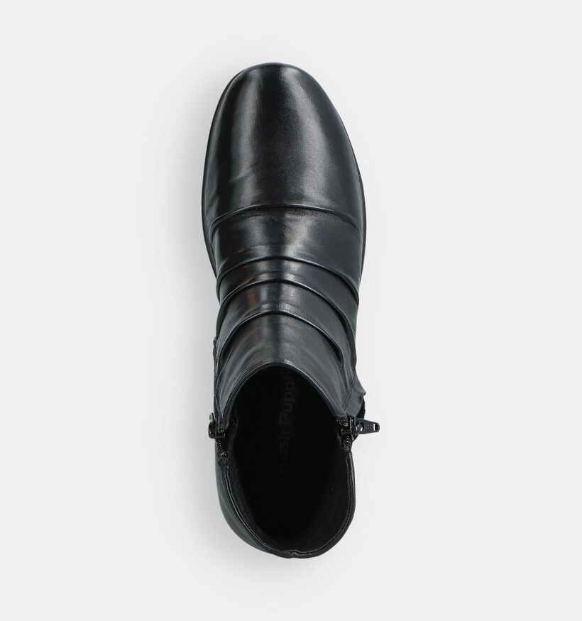 Hush Puppies Bottines plates en Noir pour femmes (361440)