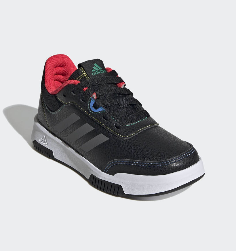adidas Tensaur Sport 2.0 Zwarte Sneakers voor jongens, meisjes (359686) - geschikt voor steunzolen