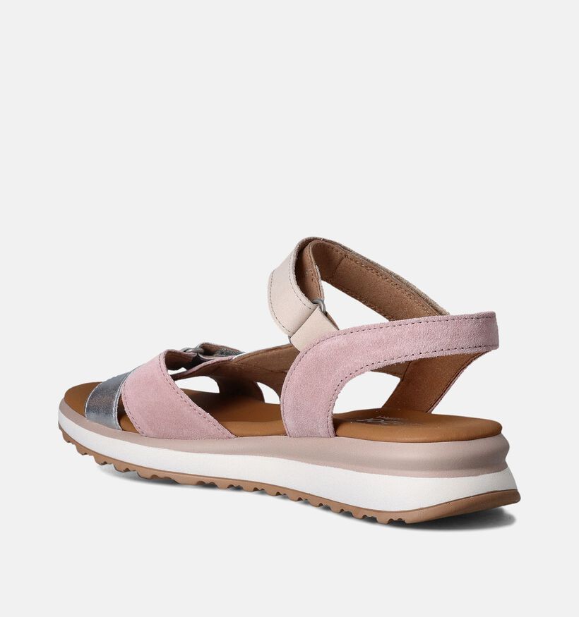 Gabor Roze Sandalen met Sleehak voor dames (355069)