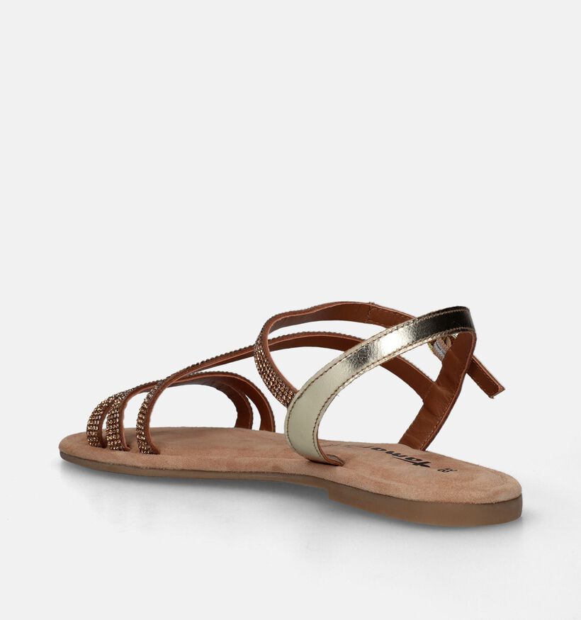 Tamaris Gouden Sandalen voor dames (338255)