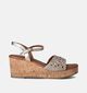 Marco Tozzi Sandalen Goud voor dames (357215)