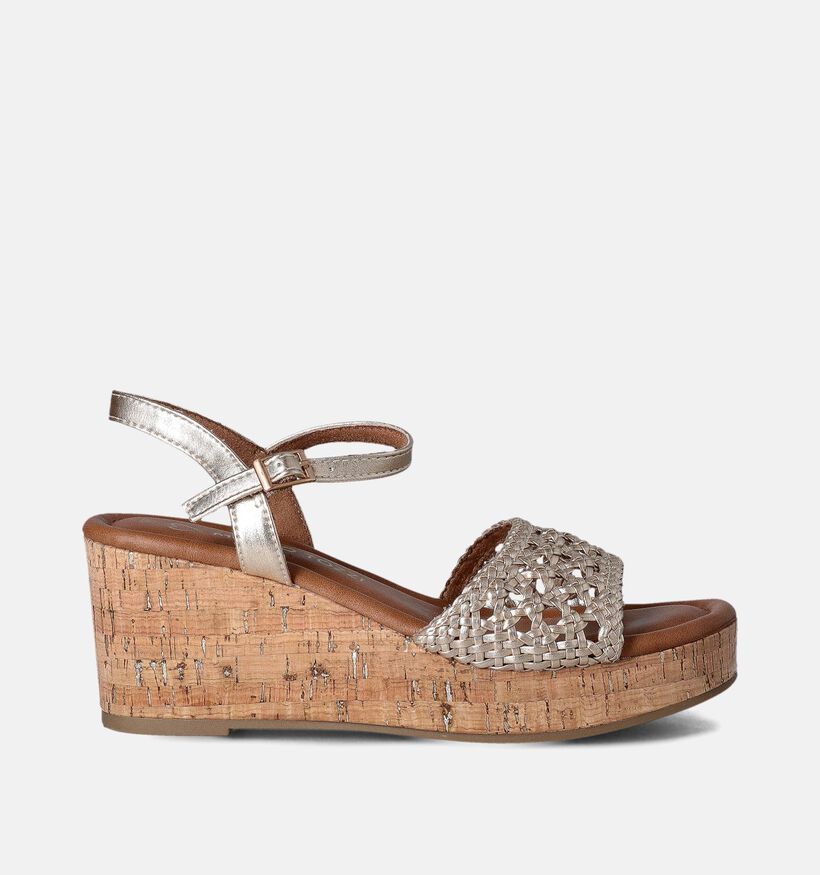 Marco Tozzi Sandalen Goud voor dames (357215)