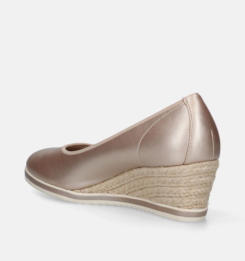 Tamaris Gouden Pumps met sleehak voor dames (351833)