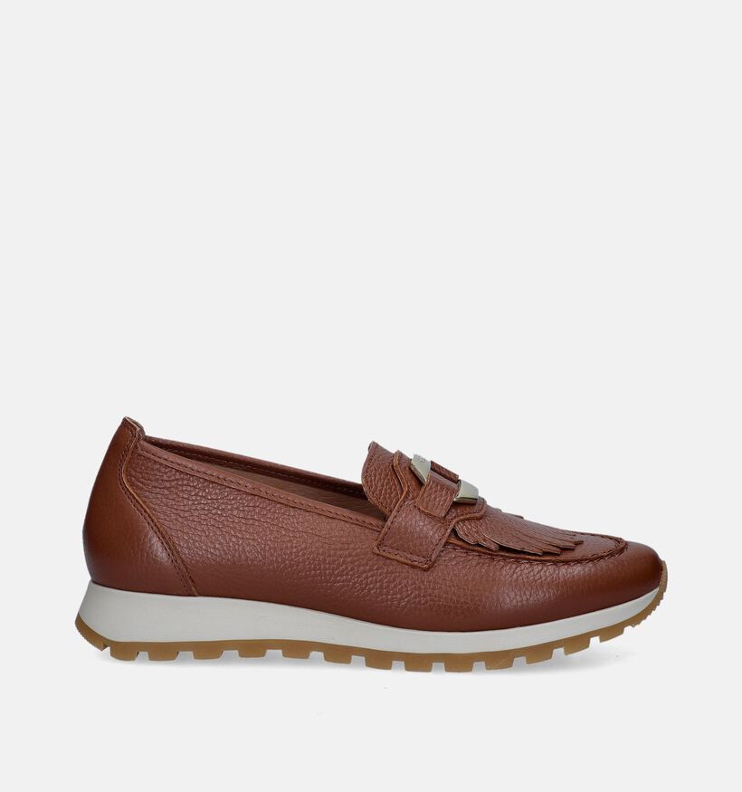 Scapa Cognac Instappers voor dames (347710) - geschikt voor steunzolen