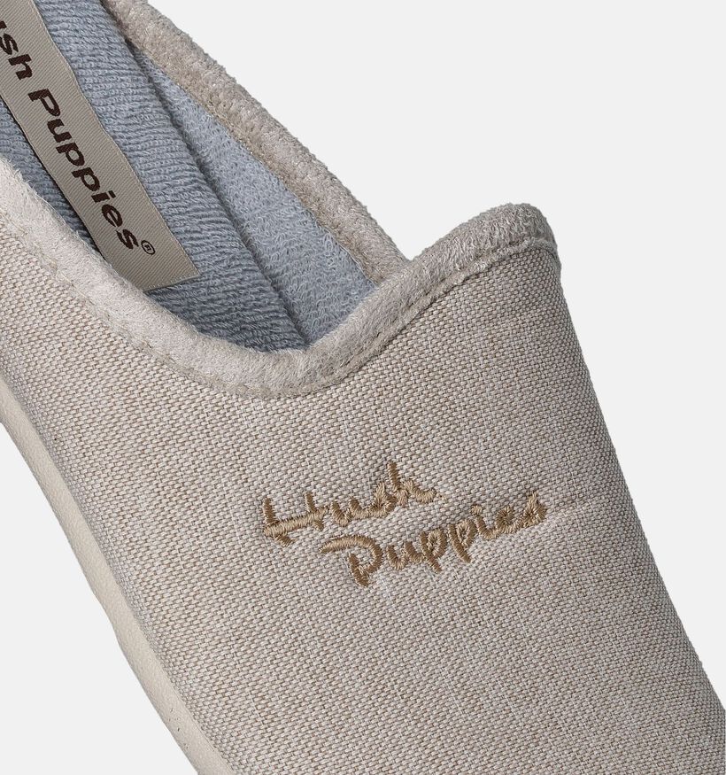 Hush Puppies Pantoufles ouvertes en Beige pour femmes (357598)