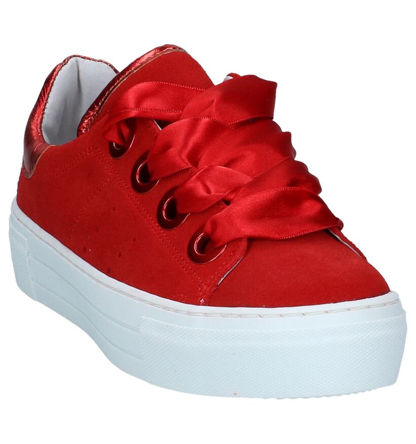 Tango Baskets basses en Rouge en daim (235721)