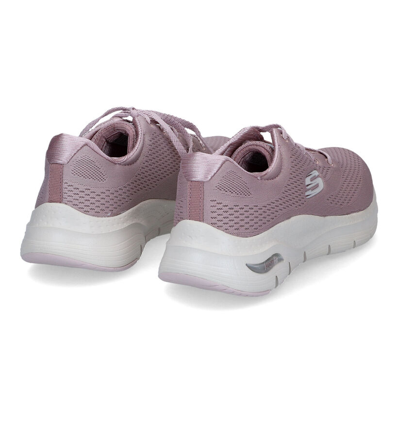 Skechers Arch Fit Big Appeal Roze Sneakers voor dames (318170) - geschikt voor steunzolen