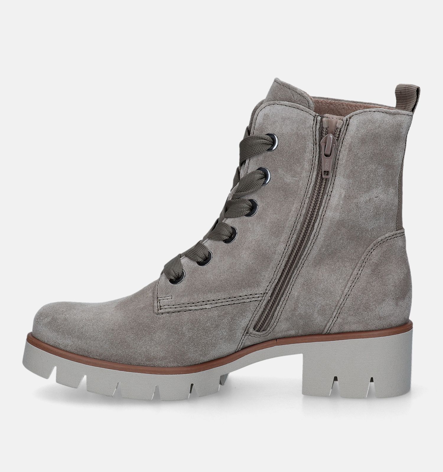 Gabor Best Fitting Kaki Bottines Dames Boots Online op TORFS.BE
