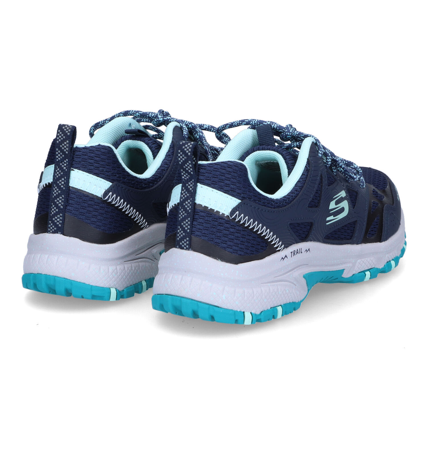 Skechers Hillcrest Pure Escapade Blauwe Loopschoenen Dames
